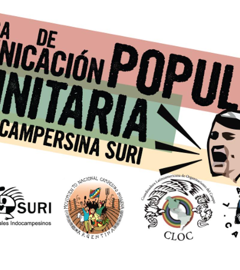 unicam suri comunicacion popular y comunitaria